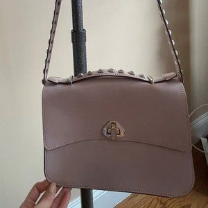 Rebecca Minkoff - Pink Leather Studded Crossbody Bag